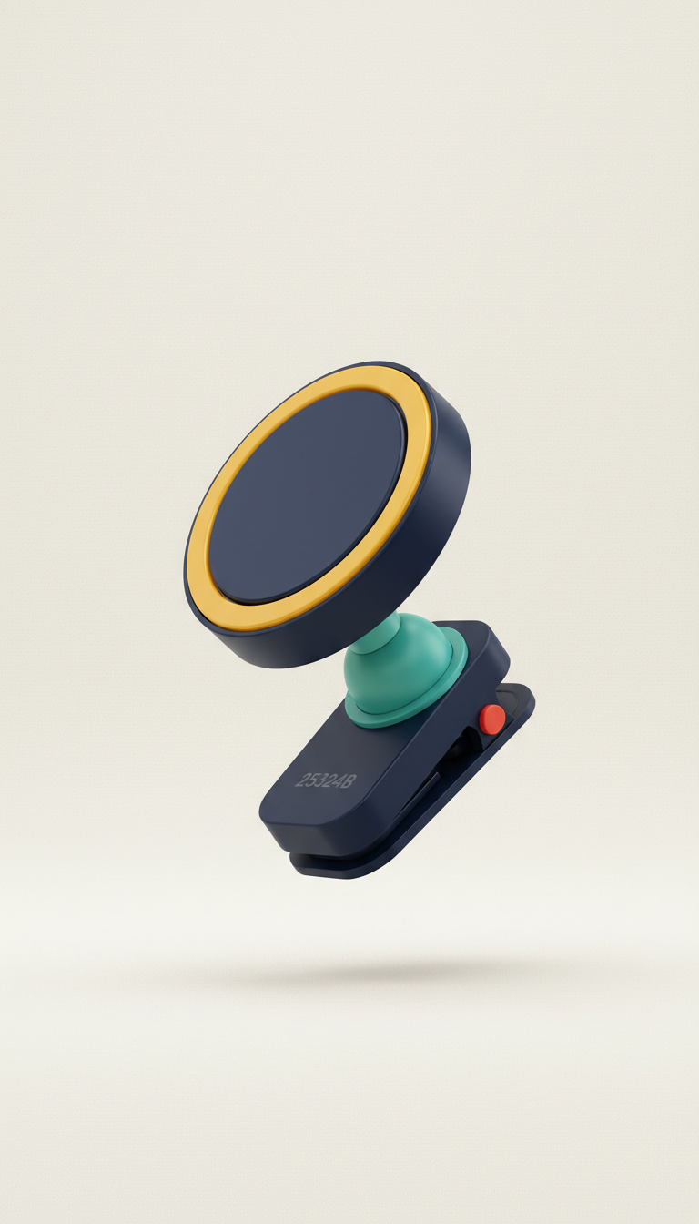Magnetic Car Phone Mount For Quick Access